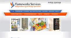 Desktop Screenshot of flame-works.co.uk